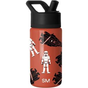imageSimple Modern Kids Summit Water Bottle with Straw Lid  Transformers 14oz Stainless Steel Cup Insualted Tumbler for Toddlers Boys School  Transformer Bumble BeeStar Wars Here Comes Trouble