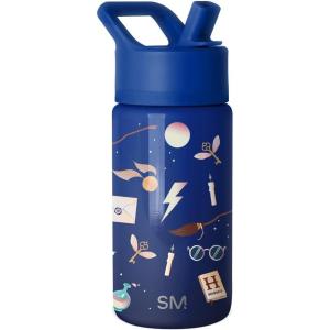 imageSimple Modern Kids Summit Water Bottle with Straw Lid  Transformers 14oz Stainless Steel Cup Insualted Tumbler for Toddlers Boys School  Transformer Bumble BeeHarry Potter Magical Mashup