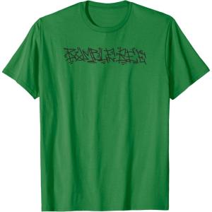 imageTransformers Bumblebee Urban Style Graffiti Text Logo TShirtKelly Green