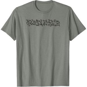 imageTransformers Bumblebee Urban Style Graffiti Text Logo TShirtOlive Heather