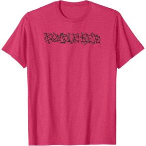imageTransformers Bumblebee Urban Style Graffiti Text Logo TShirtRed Heather