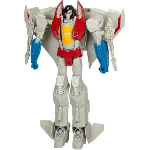 imageTransformers One Mega Changer Starscream 11Inch Robot Action Figure Interactive Toys for Boys and Girls Ages 6 and Up