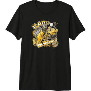 imageTransformers Rise of the Beasts Battle In Brooklyn Retro Premium TShirtBlack