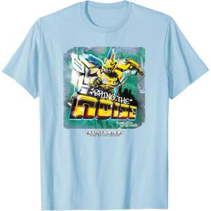 imageTransformers Rise of the Beasts Bring The Noise Bee Art TShirtBaby Blue