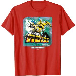 imageTransformers Rise of the Beasts Bring The Noise Bee Art TShirtRed