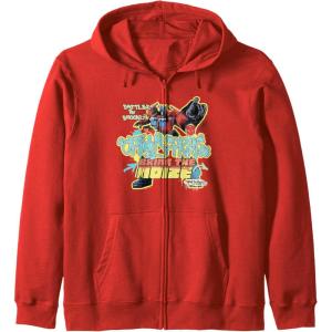 imageTransformers Rise of the Beasts Bring The Noise Retro Shot Zip HoodieRed
