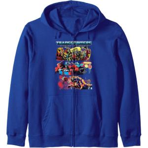 imageTransformers Rise of the Beasts Epic Graffiti Battle Panels Zip HoodieRoyal Blue