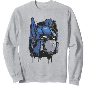 imageTransformers Rise of the Beasts Optimus Dripping Retro Shot SweatshirtHeather Grey