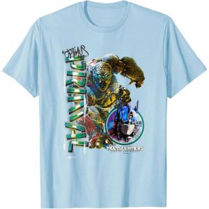 imageTransformers Rise of the Beasts Optimus Primal Urban Style TShirtBaby Blue