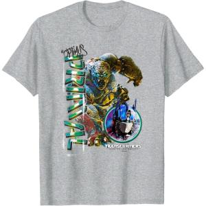 imageTransformers Rise of the Beasts Optimus Primal Urban Style TShirtHeather Grey