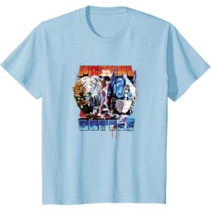 imageTransformers Rise of the Beasts Primal Battle Action Poster TShirtBaby Blue