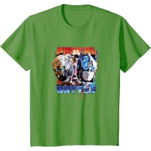imageTransformers Rise of the Beasts Primal Battle Action Poster TShirtGrass Green