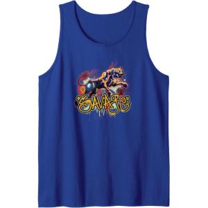 imageTransformers Rise of the Beasts Savage Cheetor Graffiti Tank TopRoyal Blue
