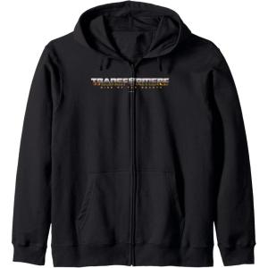 imageTransformers Rise of the Beasts Shaded Movie Logo Zip HoodieBlack