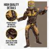 imageDisguise Cheetor Transformers Costume for Kids Official Transformers Rise of the Beasts Muscle Padded Costume and Mask