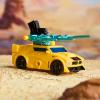 imageTransformers CYBERWORLD Bumblebee Armored Cyber Changers 4Inch Action Figure Quick Change to Car Mode Robot Toys for Boys and Girls 6 and Up