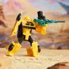 imageTransformers CYBERWORLD Bumblebee Armored Cyber Changers 4Inch Action Figure Quick Change to Car Mode Robot Toys for Boys and Girls 6 and Up