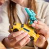 imageTransformers CYBERWORLD Bumblebee Armored Cyber Changers 4Inch Action Figure Quick Change to Car Mode Robot Toys for Boys and Girls 6 and Up