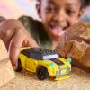 imageTransformers CYBERWORLD Bumblebee Cyber Changers 4Inch Action Figure Quick Change to Offroad Vehicle Mode Robot Toys for Boys and Girls 6 and Up