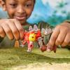 imageTransformers CYBERWORLD Dinobot Snarl Cyber Changers 4Inch Action Figure Quick Change to Dino Mode Robot Toys for Boys and Girls 6 and Up