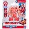 imageTransformers CYBERWORLD Elita1 Cyber Changers 4Inch Action Figure Quick Change to Speedboat Mode Robot Toys for Boys and Girls 6 and Up