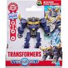 imageTransformers CYBERWORLD Megatron Cyber Changers 4Inch Action Figure Quick Change to Bull Mode Robot Toys for Boys and Girls 6 and Up