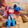 imageTransformers CYBERWORLD Optimus Prime Armored Cyber Changers 4Inch Action Figure Quick Change to Truck Mode Robot Toys for Boys and Girls 6 and Up