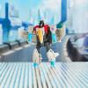 imageTransformers CYBERWORLD Starscream Cyber Changers 4Inch Action Figure Quick Change to Jet Mode Robot Toys for Boys and Girls 6 and Up