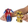 imageTransformers Crash ampamp Combine Heroes 375Inch Converting Bumblebee and Optimus Prime Action Figures Robot Toys for Kids 6 and Up Amazon Exclusive