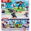 imageTransformers Cyberworld Grimlock Chomp ampamp Battle 9Inch Action Figure Quick Change to Dino Mode Robot Toys for Boys ampamp Girls 6 Years