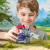 imageTransformers Cyberworld Grimlock Chomp ampamp Battle 9Inch Action Figure Quick Change to Dino Mode Robot Toys for Boys ampamp Girls 6 Years