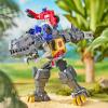 imageTransformers Cyberworld Grimlock Chomp ampamp Battle 9Inch Action Figure Quick Change to Dino Mode Robot Toys for Boys ampamp Girls 6 Years