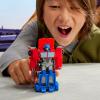 imageTransformers EarthSpark 1Step Smash Changers Optimus Prime 4Inch Action Figure Robot Toys for Boys and Girls 6 and Up