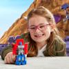 imageTransformers EarthSpark 1Step Smash Changers Optimus Prime 4Inch Action Figure Robot Toys for Boys and Girls 6 and Up