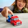 imageTransformers EarthSpark 1Step Smash Changers Optimus Prime 4Inch Action Figure Robot Toys for Boys and Girls 6 and Up