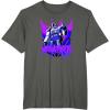 imageTransformers Megatron Graffiti Painted Wall Portrait TShirtAsphalt Grey