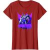 imageTransformers Megatron Graffiti Painted Wall Portrait TShirtCranberry Red