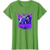imageTransformers Megatron Graffiti Painted Wall Portrait TShirtGrass Green