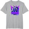 imageTransformers Megatron Graffiti Painted Wall Portrait TShirtHeather Grey