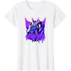 imageTransformers Megatron Graffiti Painted Wall Portrait TShirtWhite