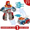 imageTransformers Playskool Heroes Rescue Bots Energize Heatwave The Fire Bot Converting Toy Robot Action Figure Toys For Kids Ages 3 And Up Amazon Exclusive