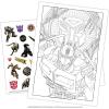 imageTransformers Rise of the Beasts 48Page Coloring Book with Temporary Tattoos Bendon Hasbro 53170