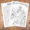 imageTransformers Rise of the Beasts 48Page Coloring Book with Temporary Tattoos Bendon Hasbro 53170