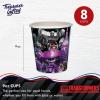 imageTreasures Gifted Officially Licensed Transformers 16ct  9oz Party Cups  Decepticons  Birthday Party Supplies  Birthday DecorationsDecepticons