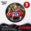 imageTreasures Gifted Officially Licensed Transformers Birthday Party Supplies  24ct 7in Autobots Party Plates  Transformers Birthday Decorations  Disposable Paper PlatesAutobots