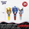 imageTreasures Gifted Officially Licensed Transformers Birthday Supplies  24ct Cupcake Toppers ampamp Wrappers  Transformers Party Supplies Cake Decorations