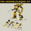 imageYOLOPARK Bumblebee Transformers Toy Rise of The Beasts Action FigureHighly Articulated 65 Inch Transformer Toys for Boys Girls 8 Years Old and UpNo Converting Bumblebee Model KitBumblebee
