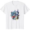 imageKids Transformers Rise of the Beasts Split Face Optimus Art TShirtWhite