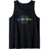 imageTransformers Autobots Written In Cybertronian Distressed Tank TopBlack