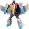 imageTransformers CYBERWORLD Starscream Cyber Changers 4Inch Action Figure Quick Change to Jet Mode Robot Toys for Boys and Girls 6 and Up